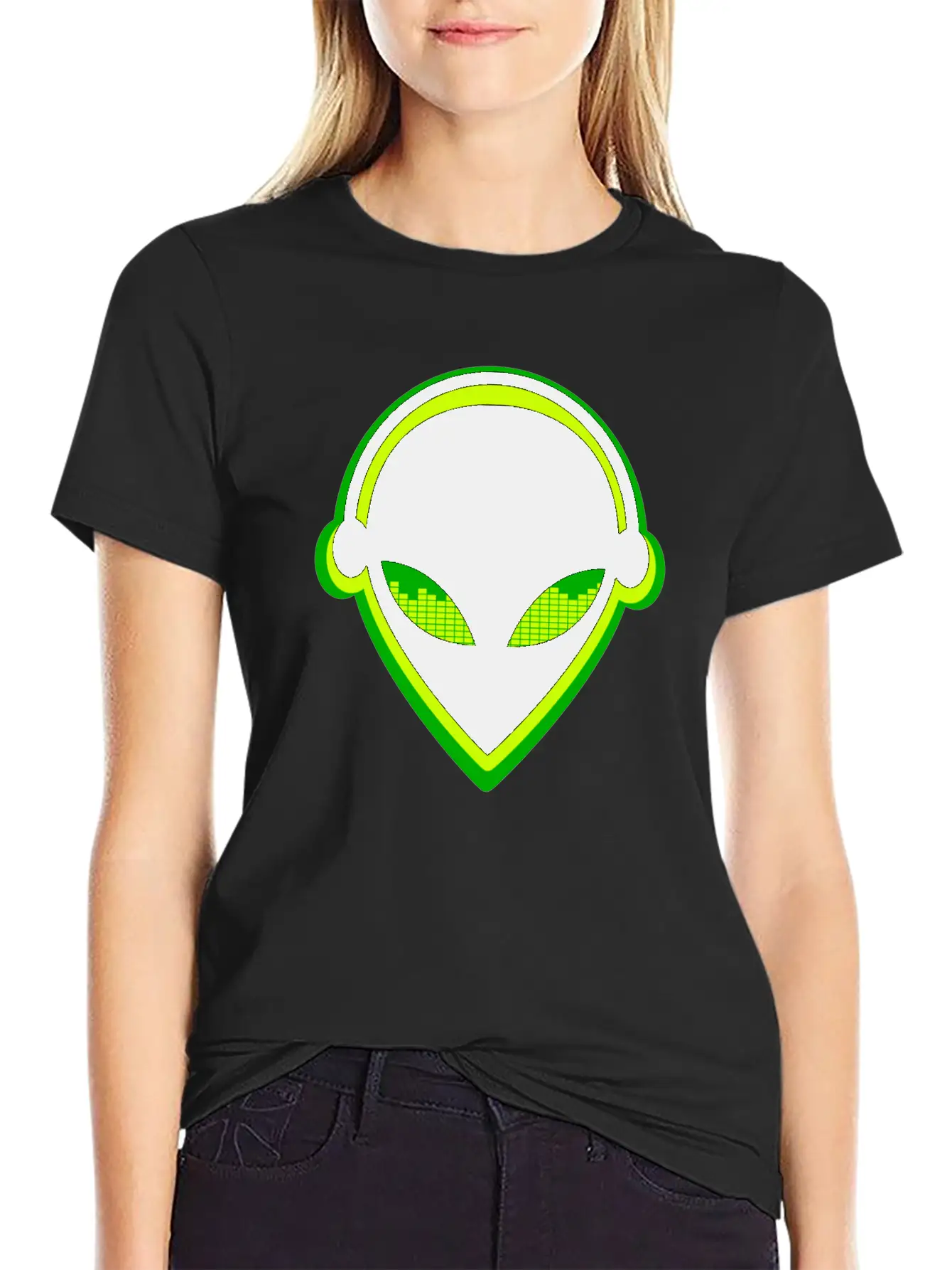 Dj Alien Essential Cotton Tee For Daily Outfits – Unisex Style