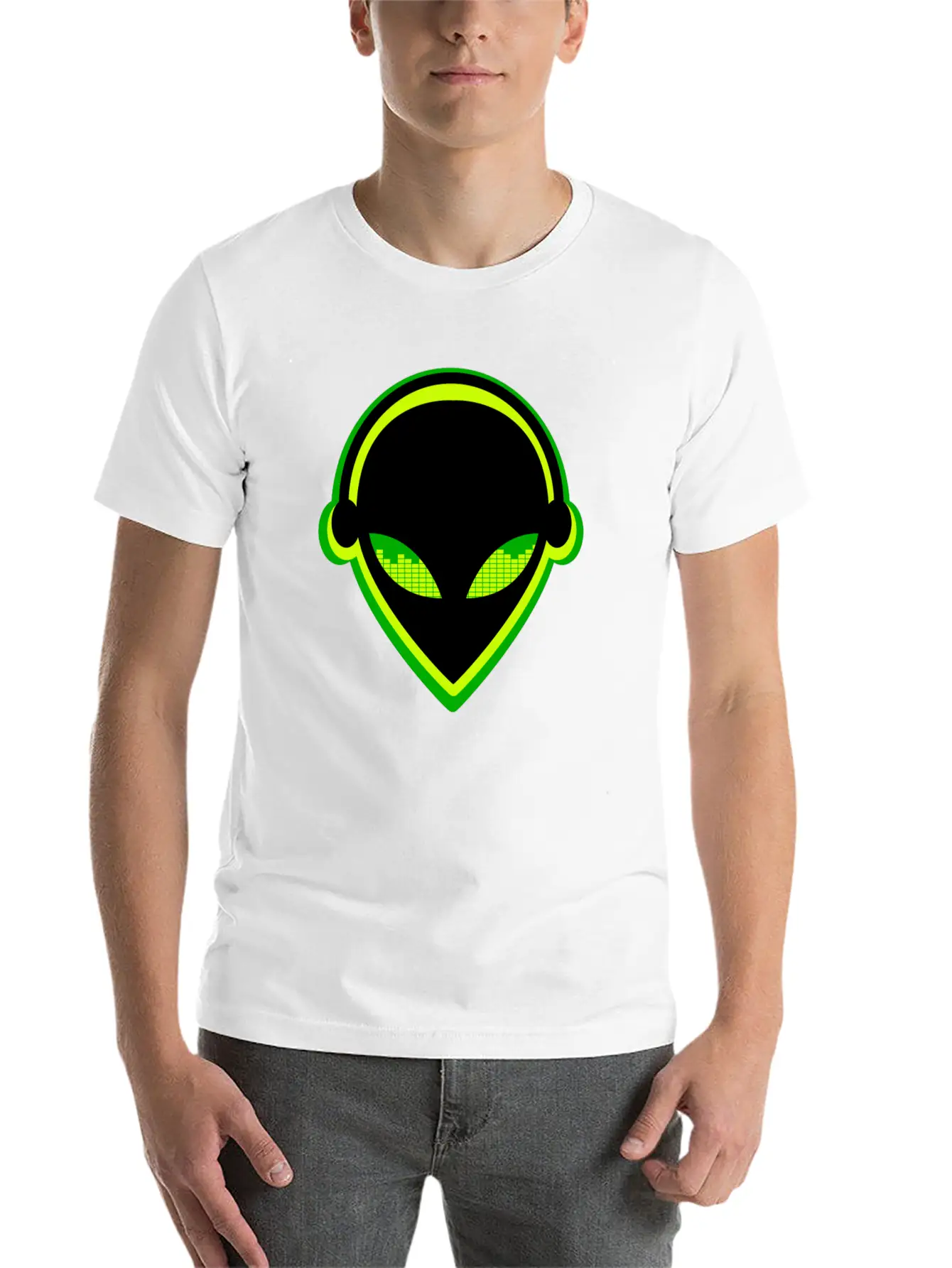 Dj Alien Essential Cotton Tee For Daily Outfits – Unisex Style
