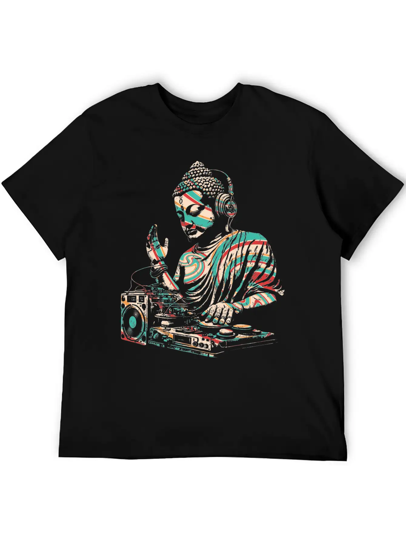 DJ Buddha Essential Cotton Tee For Daily Outfits – Unisex Style