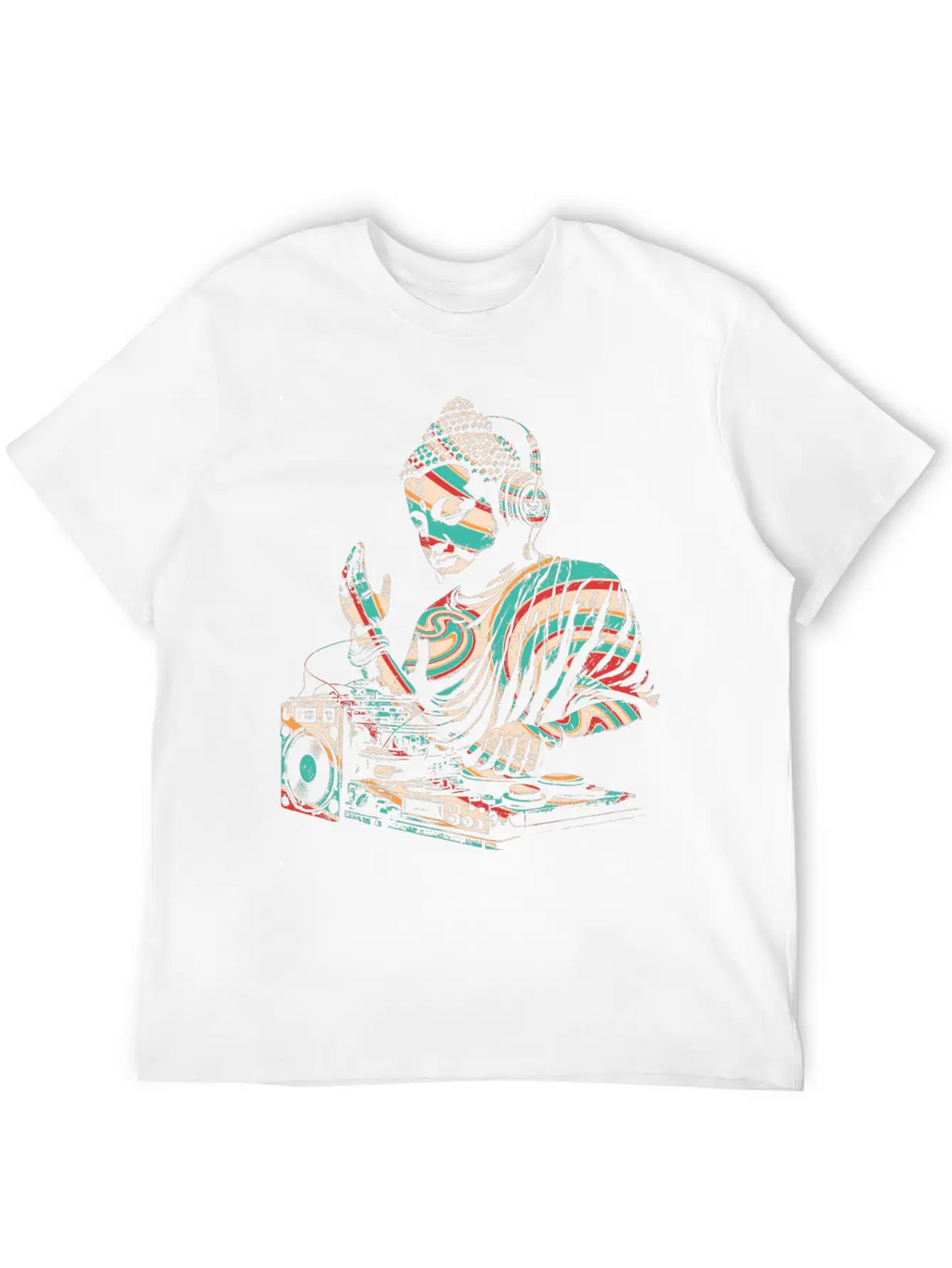 DJ Buddha Essential Cotton Tee For Daily Outfits – Unisex Style