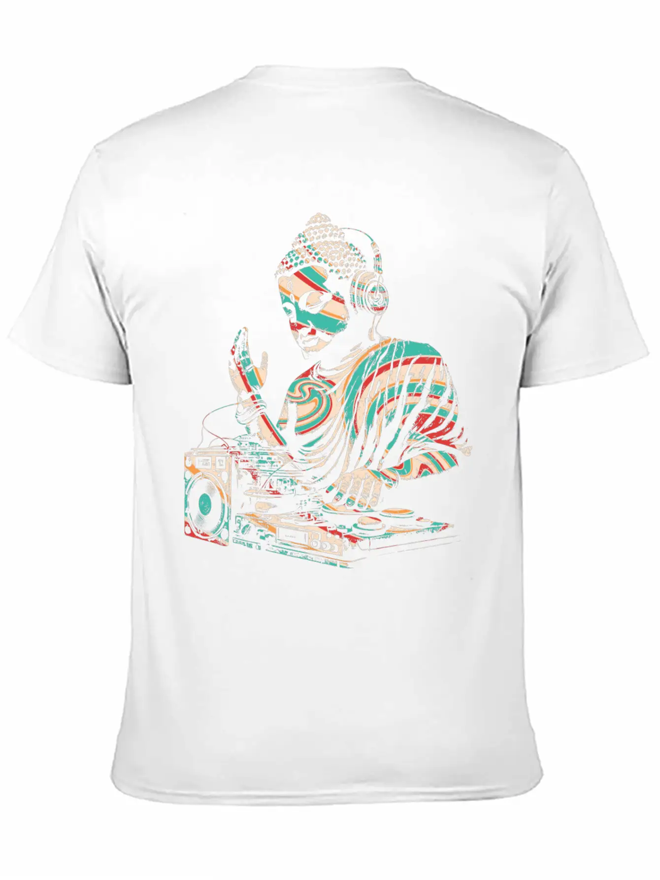DJ Buddha Essential Cotton Tee For Daily Outfits – Unisex Style