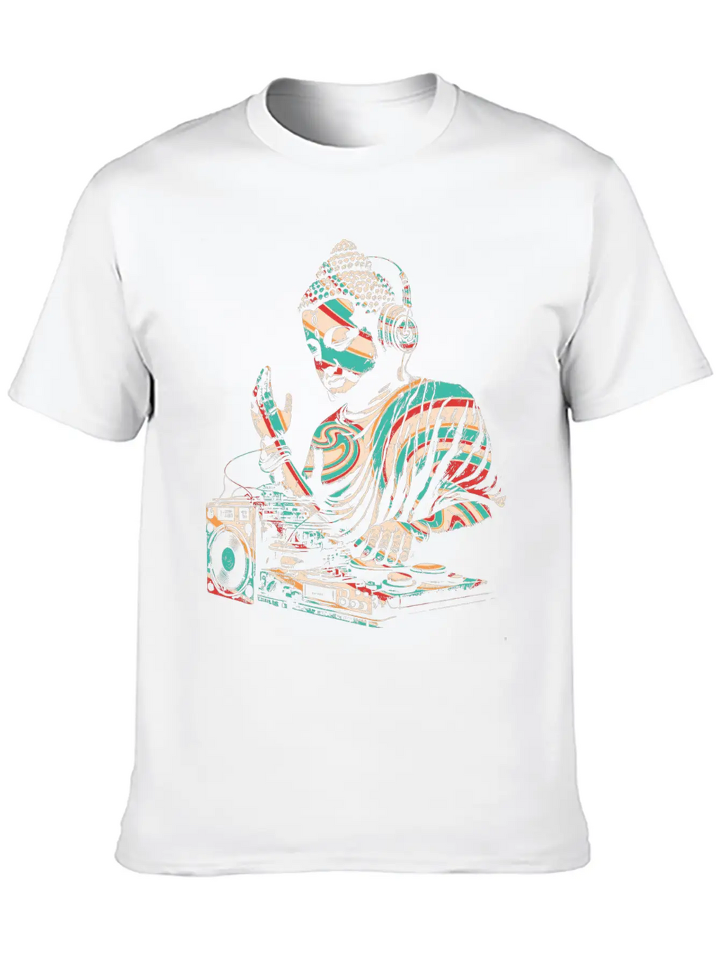 DJ Buddha Essential Cotton Tee For Daily Outfits – Unisex Style