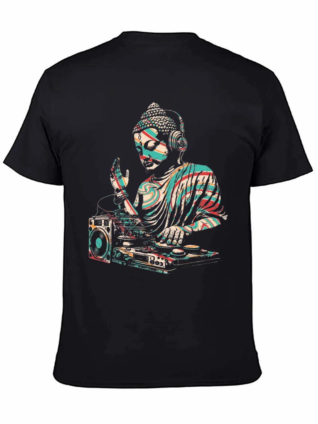 DJ Buddha Essential Cotton Tee For Daily Outfits – Unisex Style