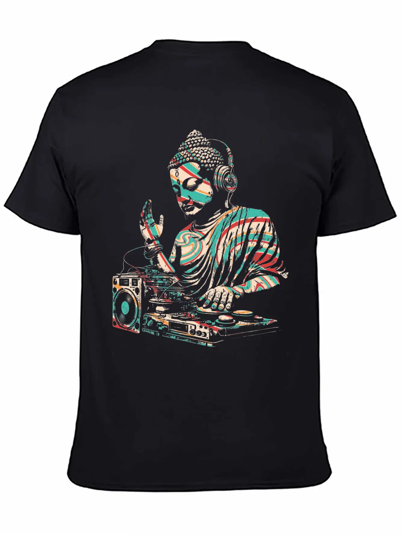 DJ Buddha Essential Cotton Tee For Daily Outfits – Unisex Style