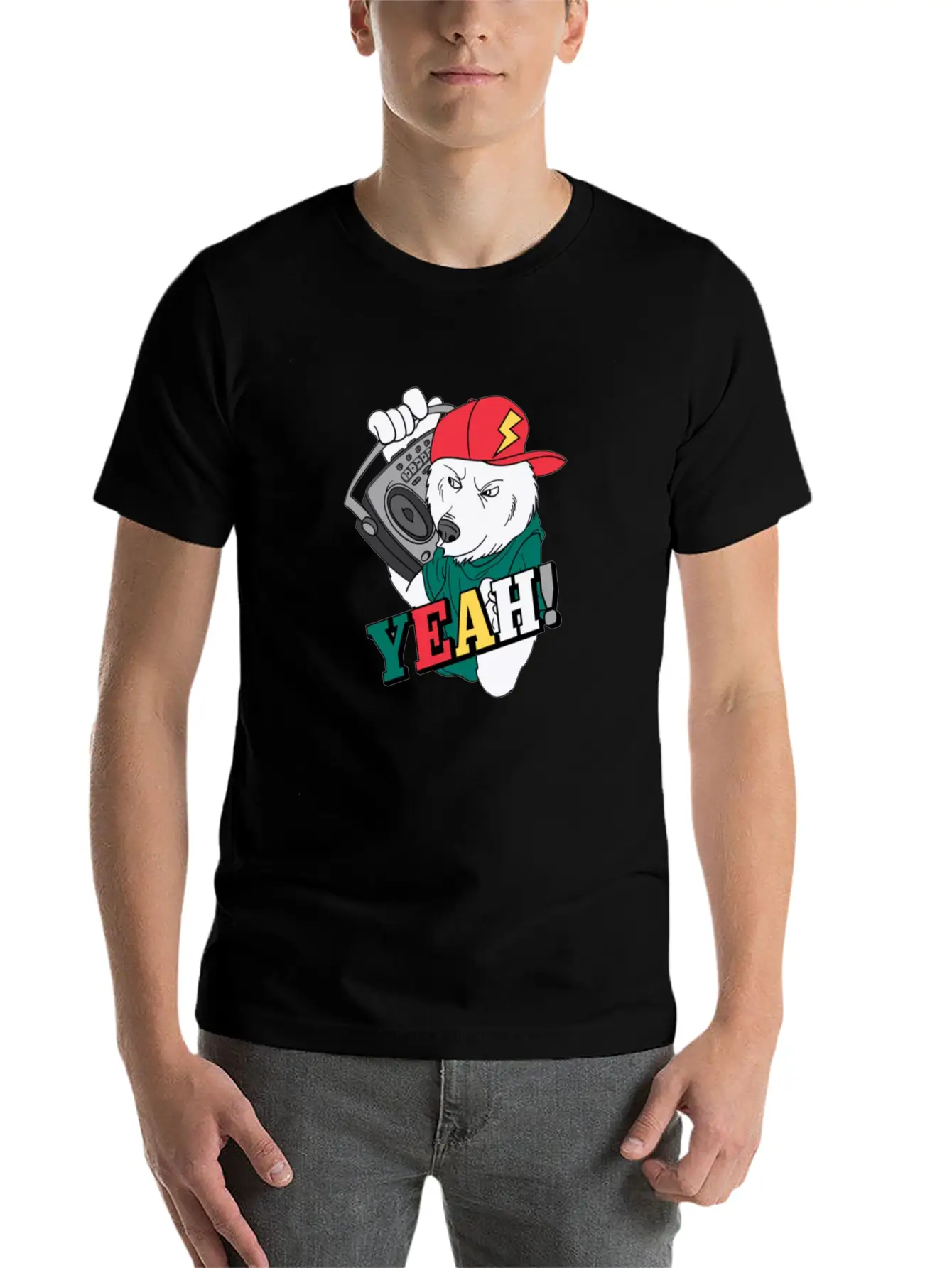 DJ Classic Cotton Tee – Unisex Comfort For Any Season