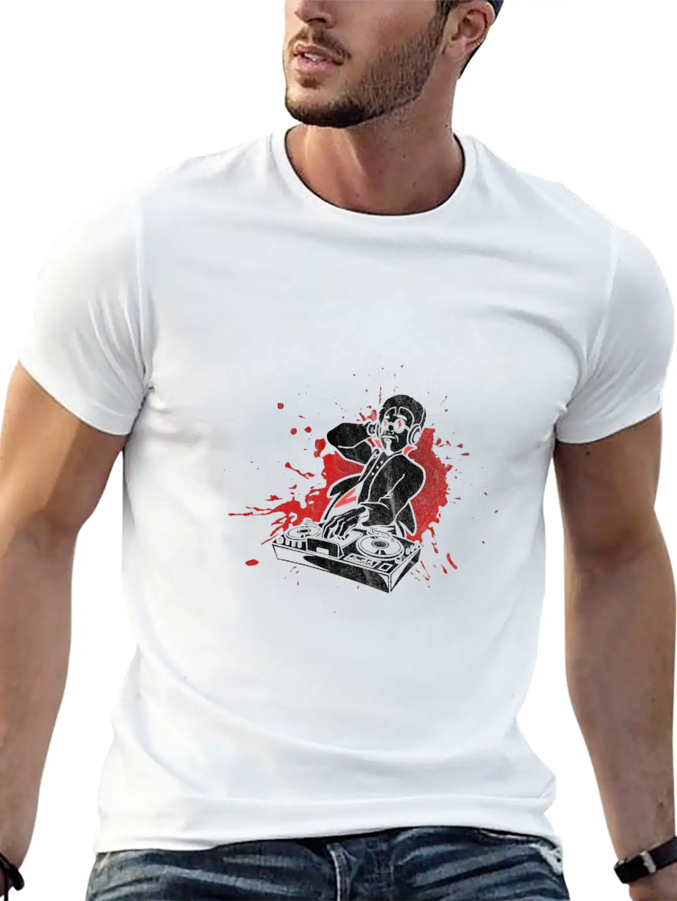 DJ For Life Essential Unisex Summer Tee – Soft Cotton Casual Fit