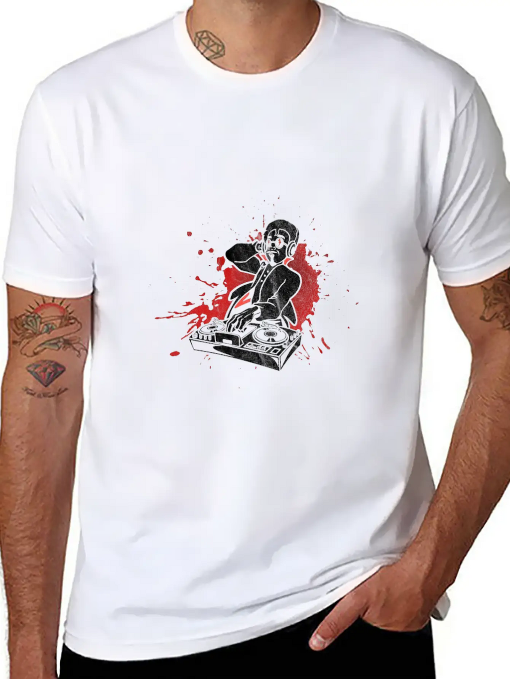 DJ For Life Essential Unisex Summer Tee – Soft Cotton Casual Fit