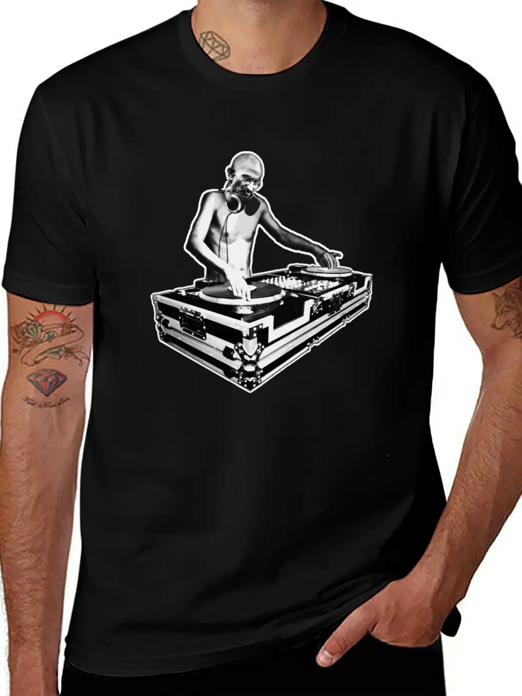 Dj Ghandi Classic Cotton Tee – Unisex Comfort For Any Season