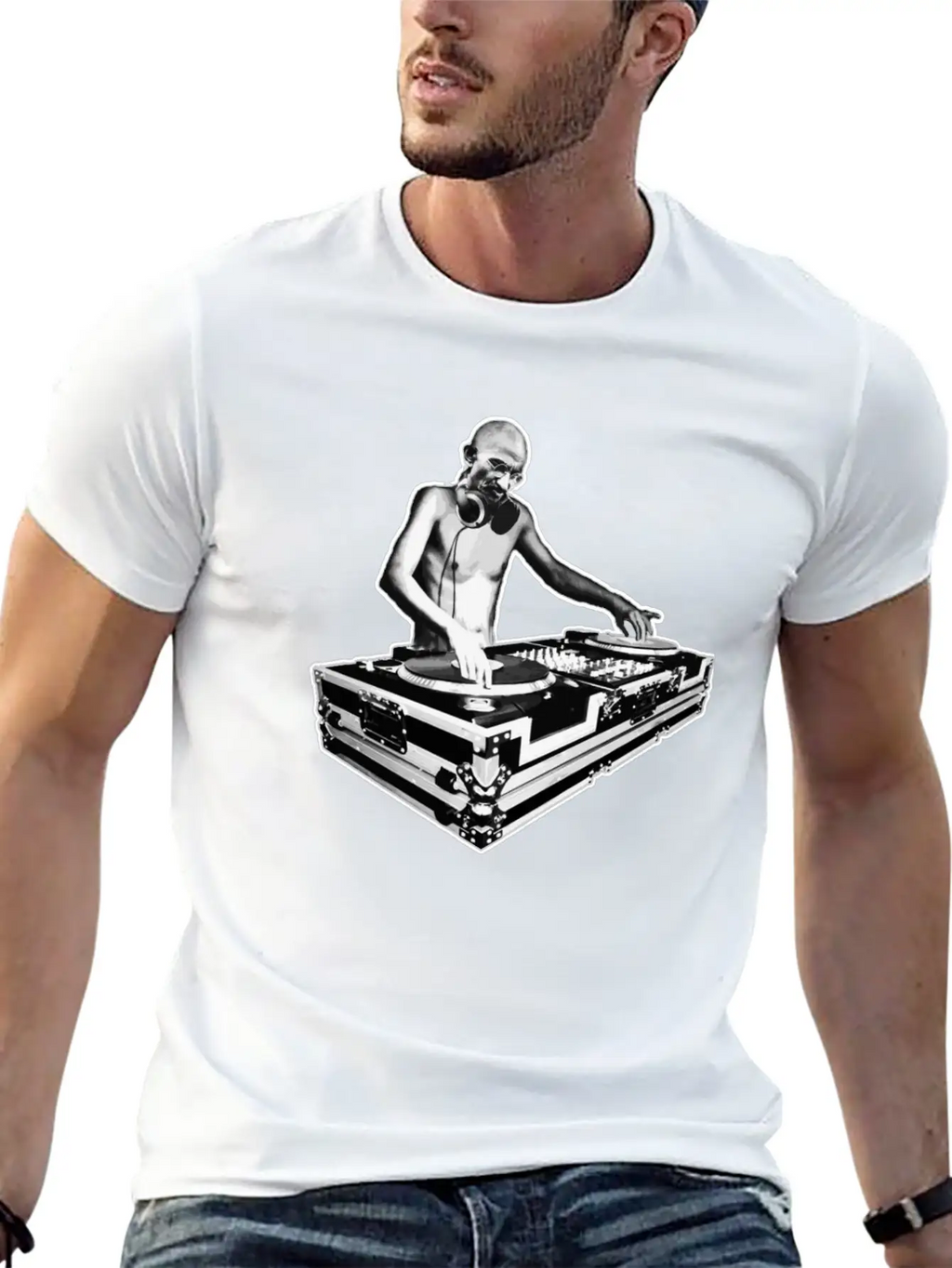 Dj Ghandi Classic Cotton Tee – Unisex Comfort For Any Season
