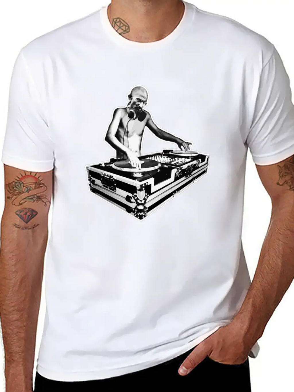 Dj Ghandi Classic Cotton Tee – Unisex Comfort For Any Season