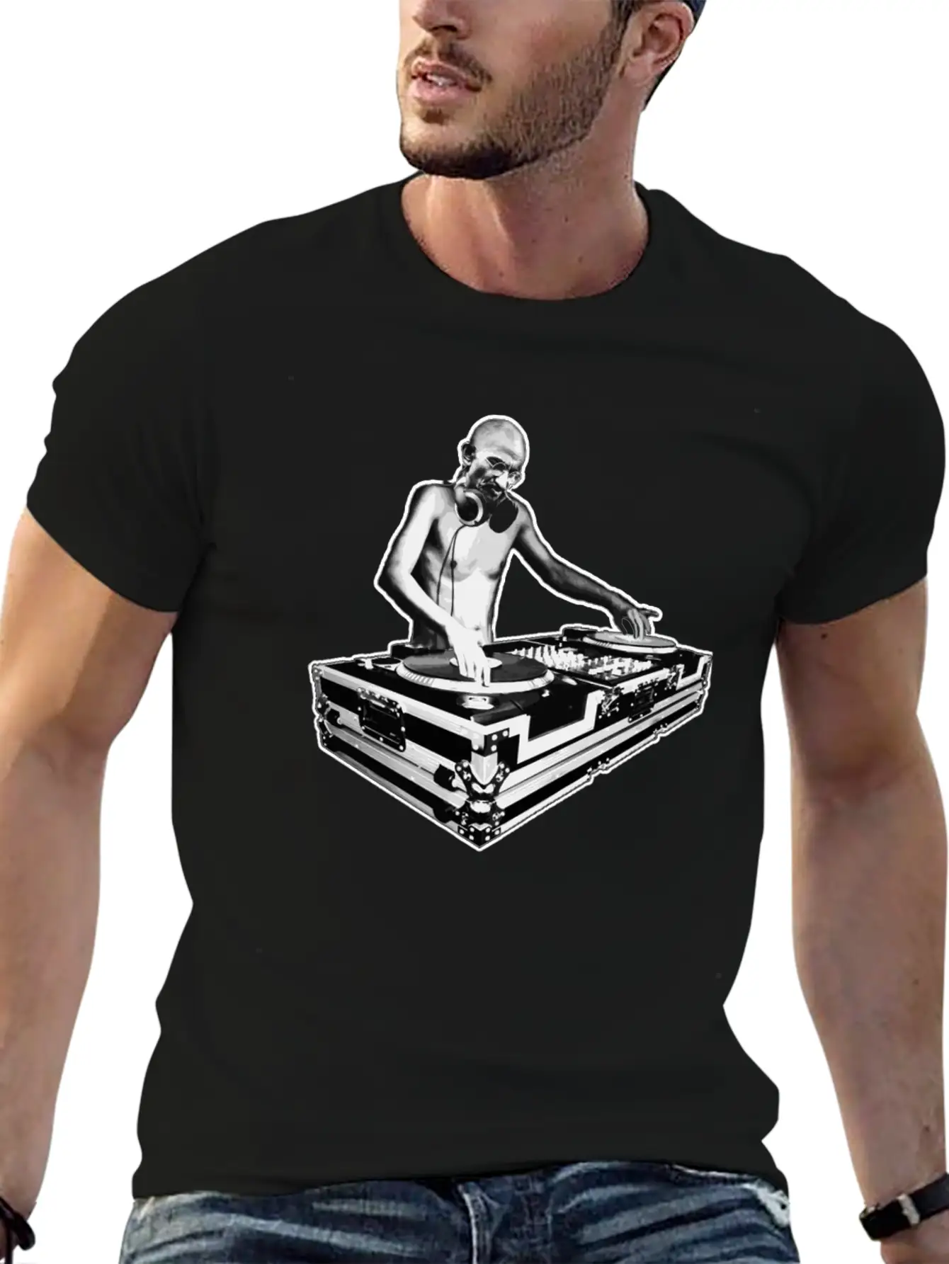 Dj Ghandi Classic Cotton Tee – Unisex Comfort For Any Season