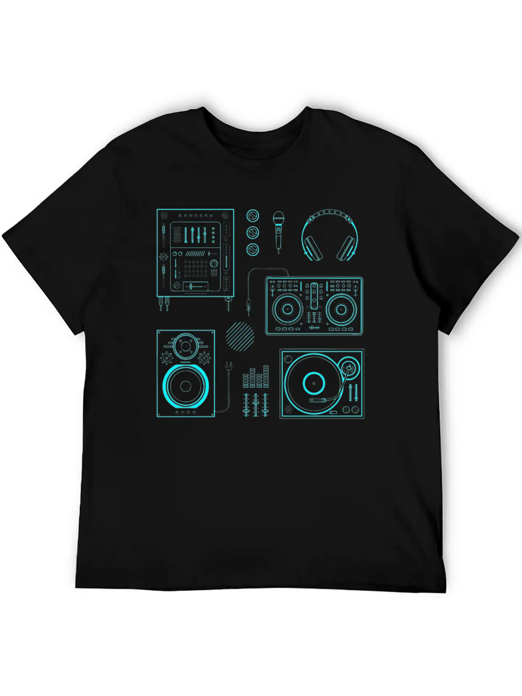DJ Mixer Basic Graphic T-Shirt – Daily Comfort In Soft Cotton
