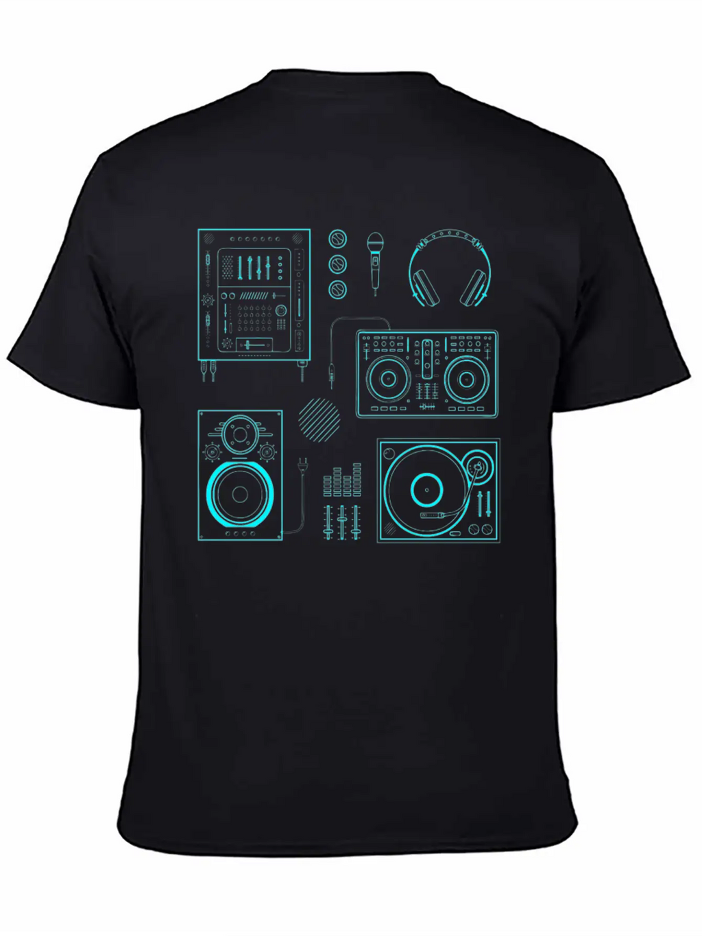 DJ Mixer Basic Graphic T-Shirt – Daily Comfort In Soft Cotton