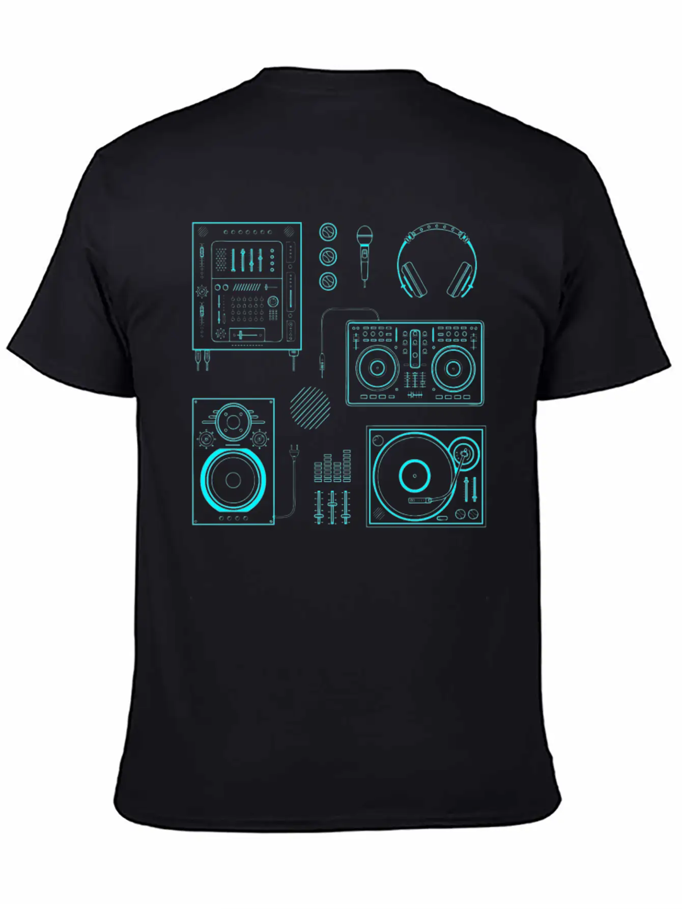 DJ Mixer Basic Graphic T-Shirt – Daily Comfort In Soft Cotton