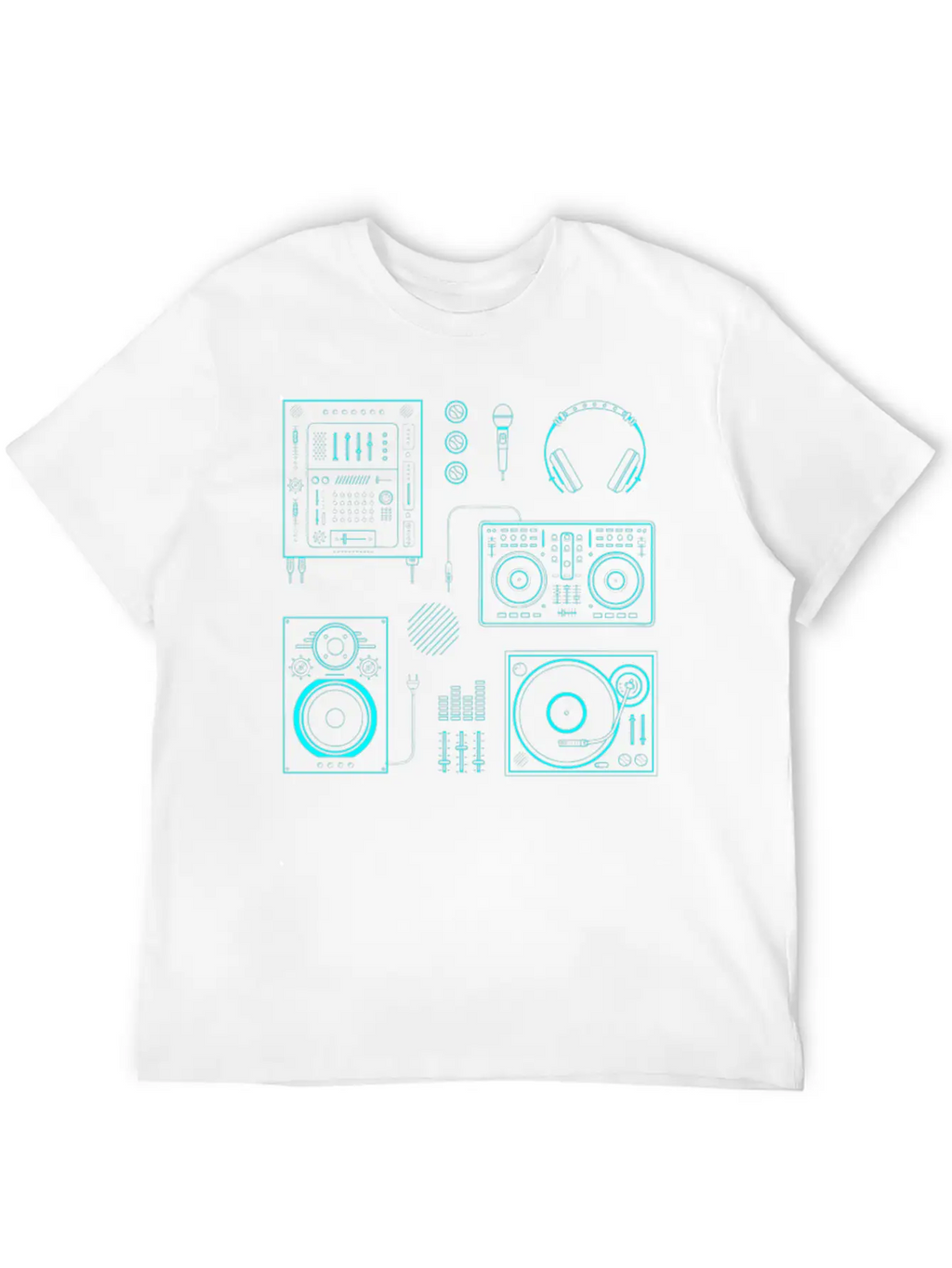 DJ Mixer Basic Graphic T-Shirt – Daily Comfort In Soft Cotton