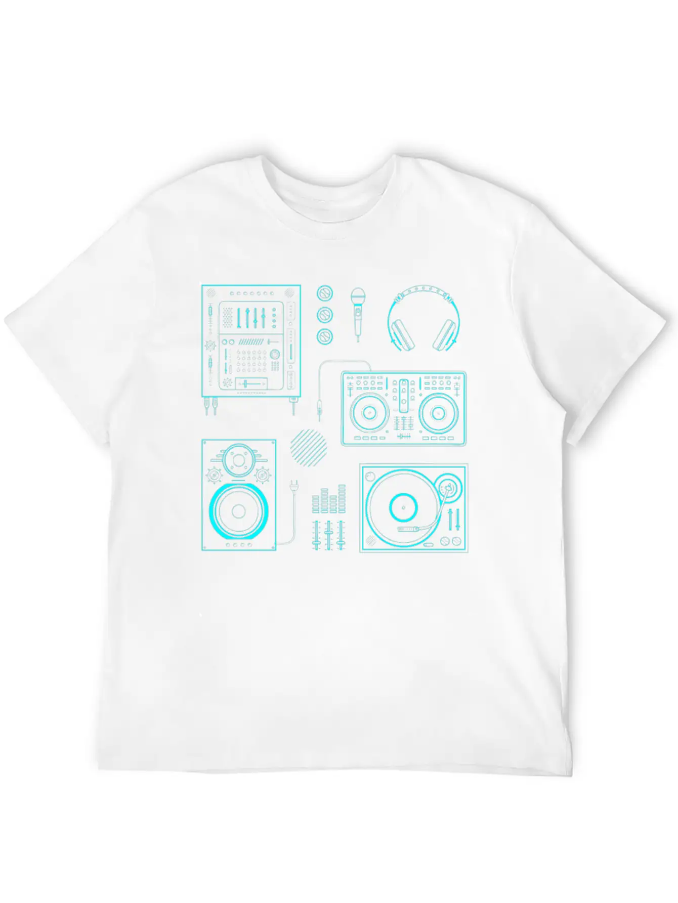 DJ Mixer Basic Graphic T-Shirt – Daily Comfort In Soft Cotton