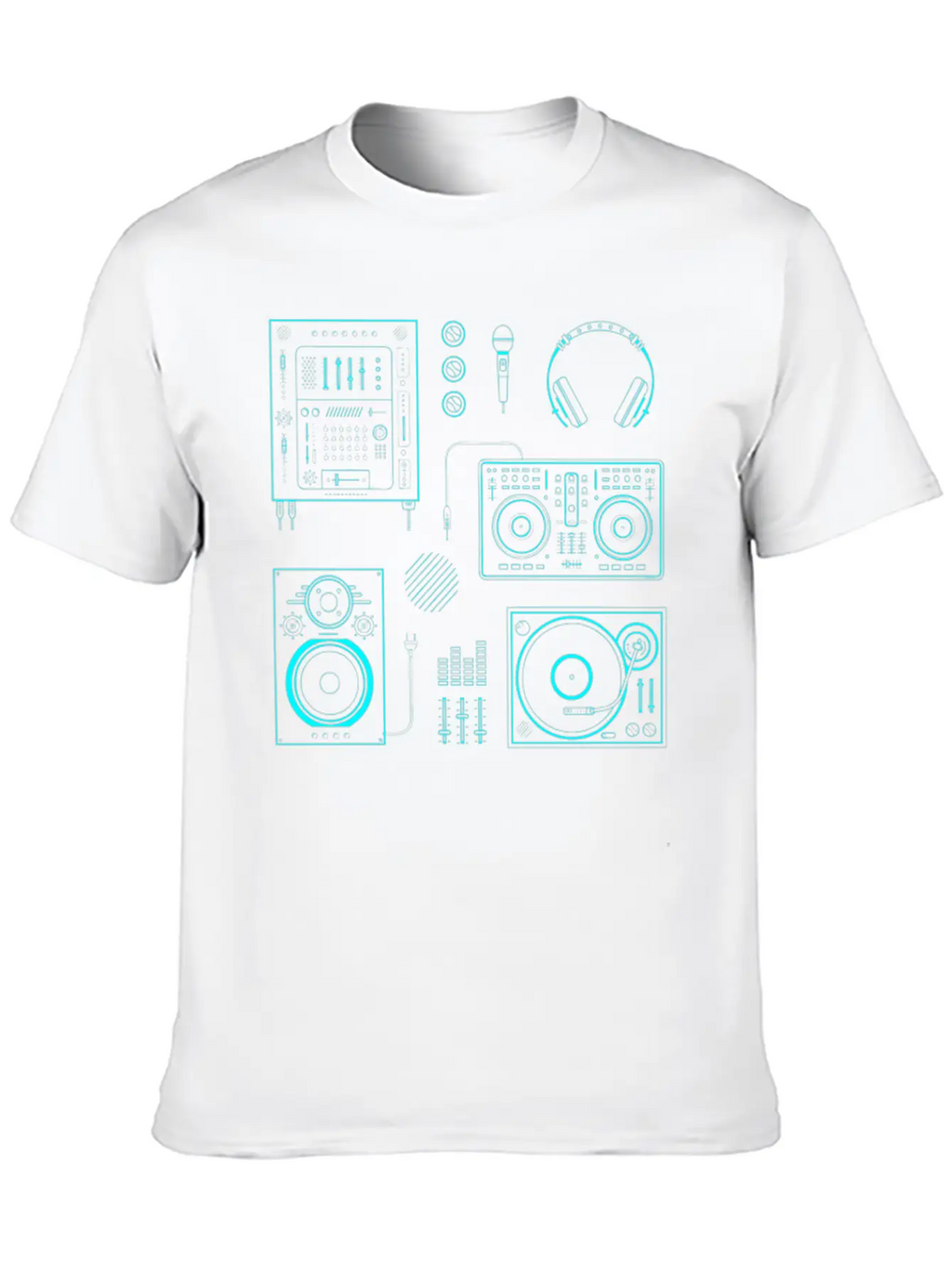 DJ Mixer Basic Graphic T-Shirt – Daily Comfort In Soft Cotton