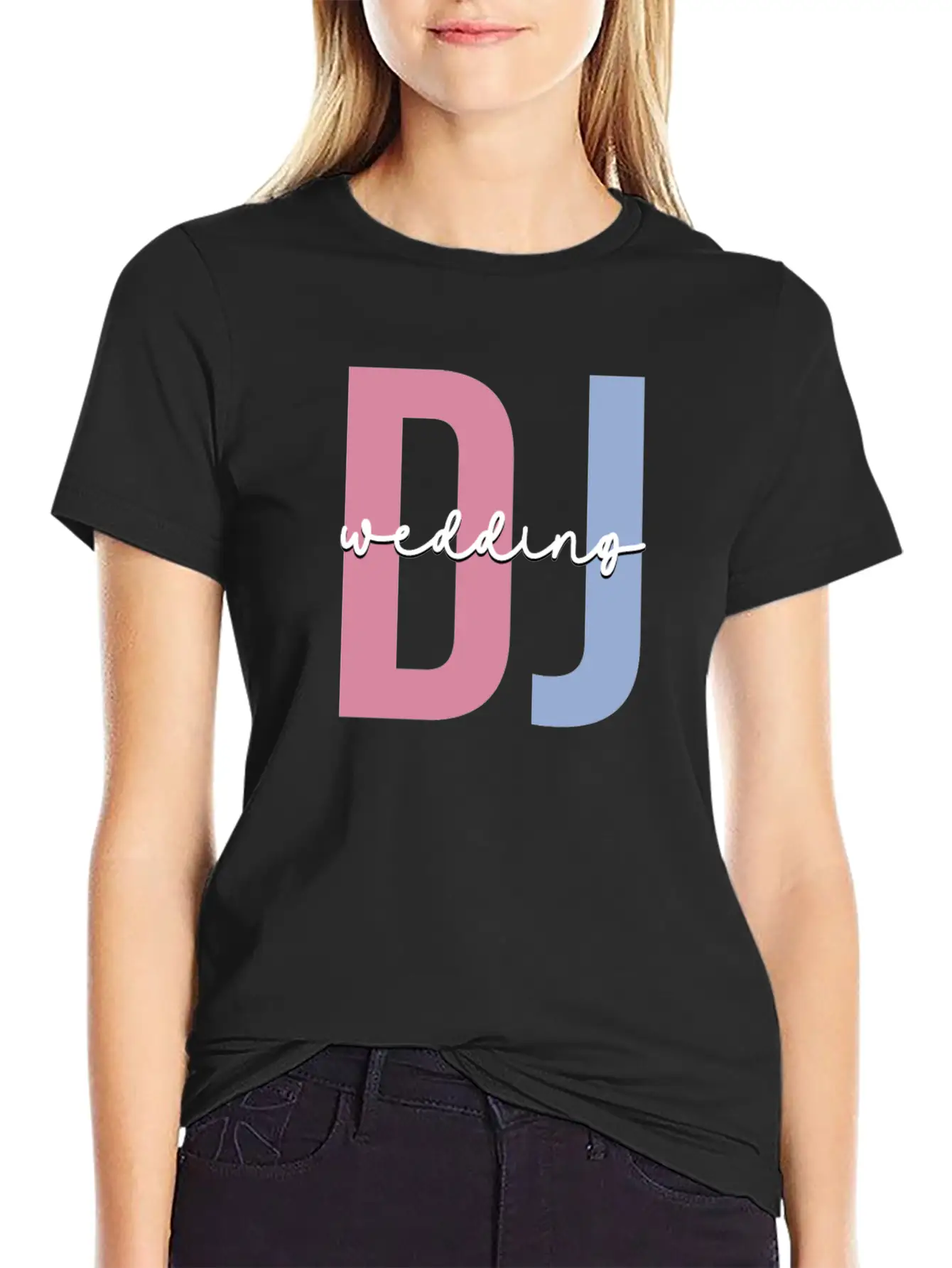 DJ Mixer Disc Jockey Turntable Stylish Everyday T-Shirt – Unisex Basic Cotton Tee