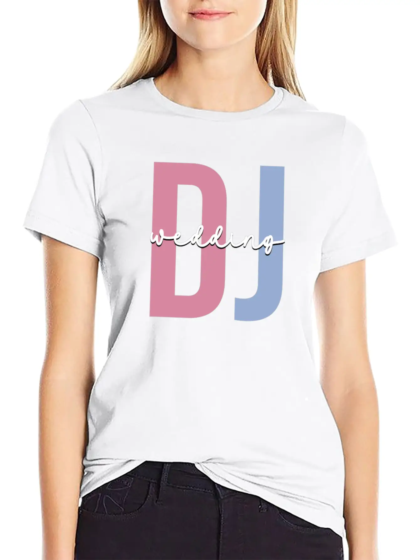 DJ Mixer Disc Jockey Turntable Stylish Everyday T-Shirt – Unisex Basic Cotton Tee
