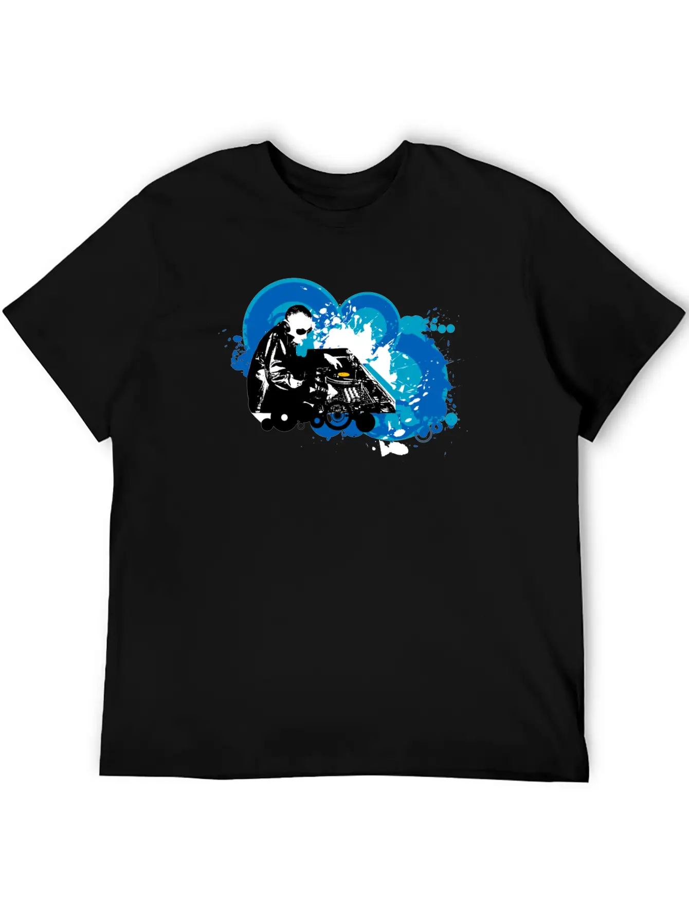 DJ Mixing Breathable Soft Cotton T-Shirt – Timeless Casual Look