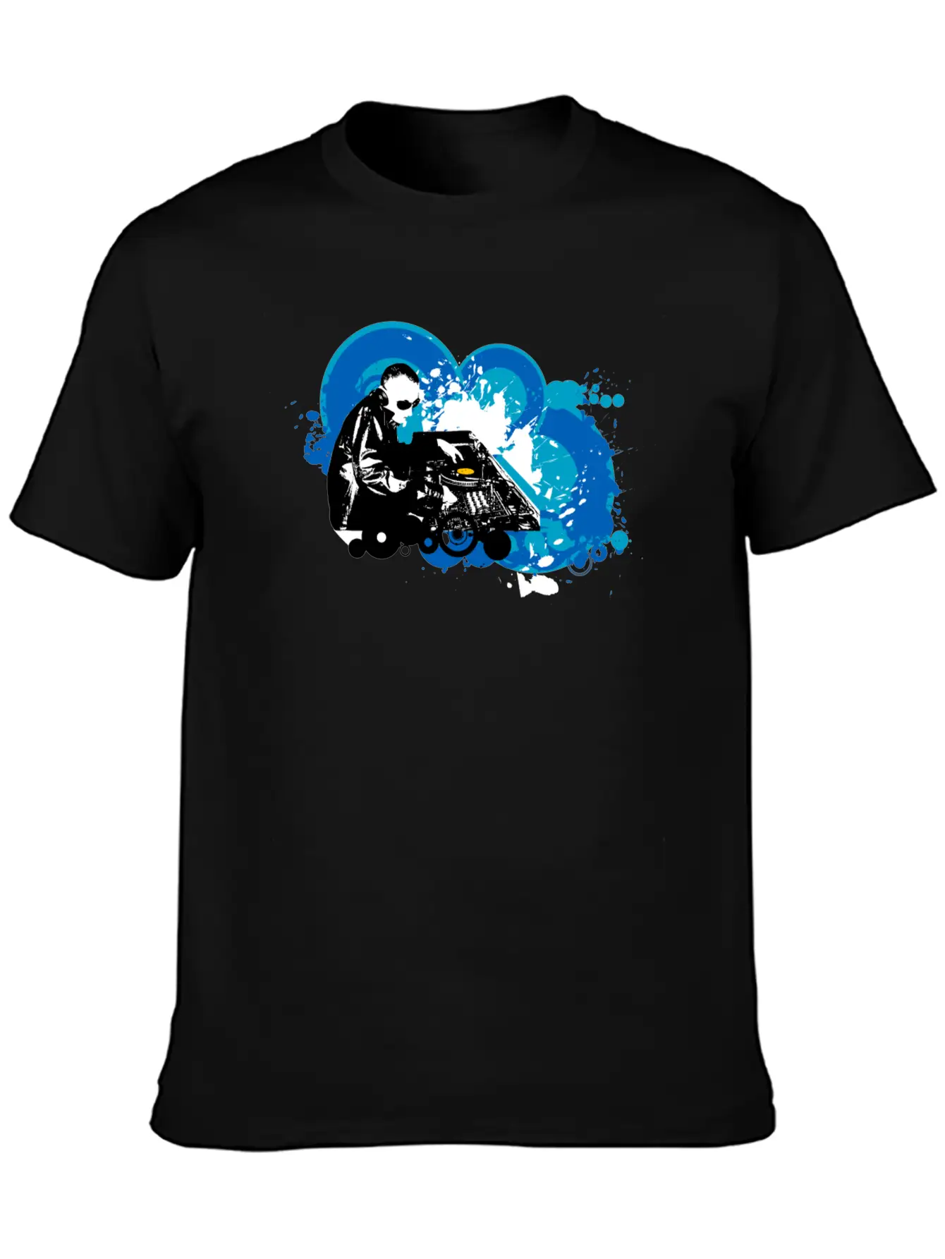 DJ Mixing Breathable Soft Cotton T-Shirt – Timeless Casual Look