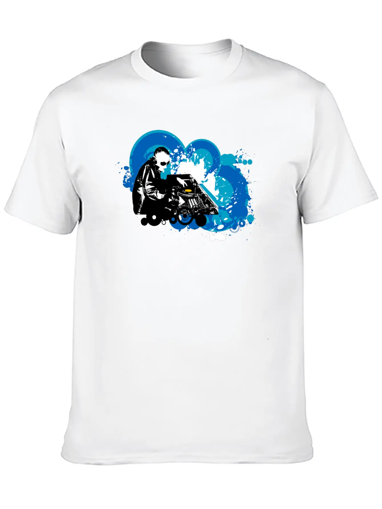 DJ Mixing Breathable Soft Cotton T-Shirt – Timeless Casual Look