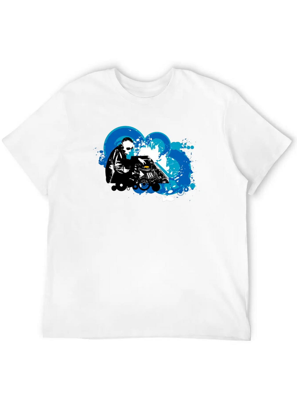 DJ Mixing Breathable Soft Cotton T-Shirt – Timeless Casual Look