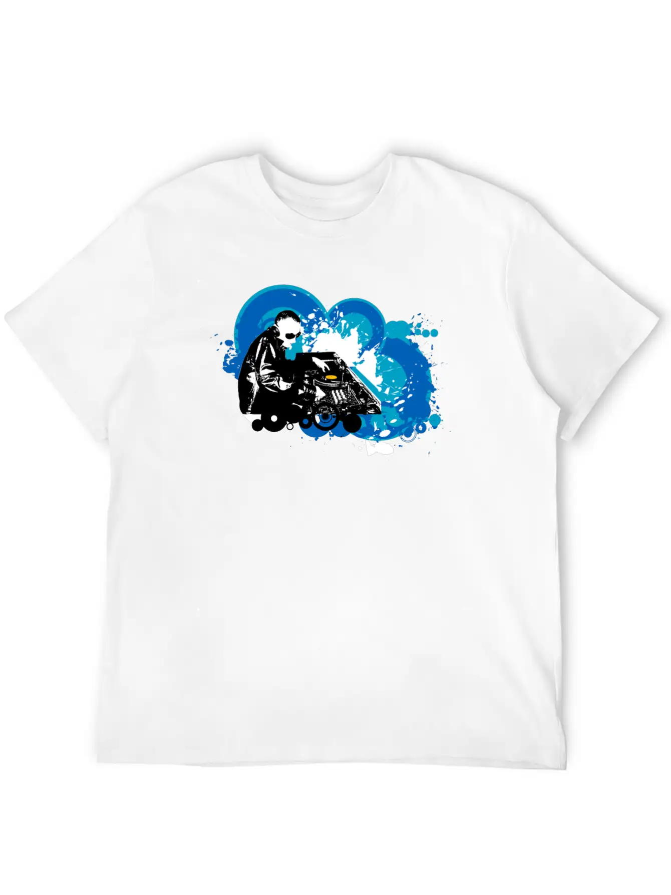 DJ Mixing Breathable Soft Cotton T-Shirt – Timeless Casual Look