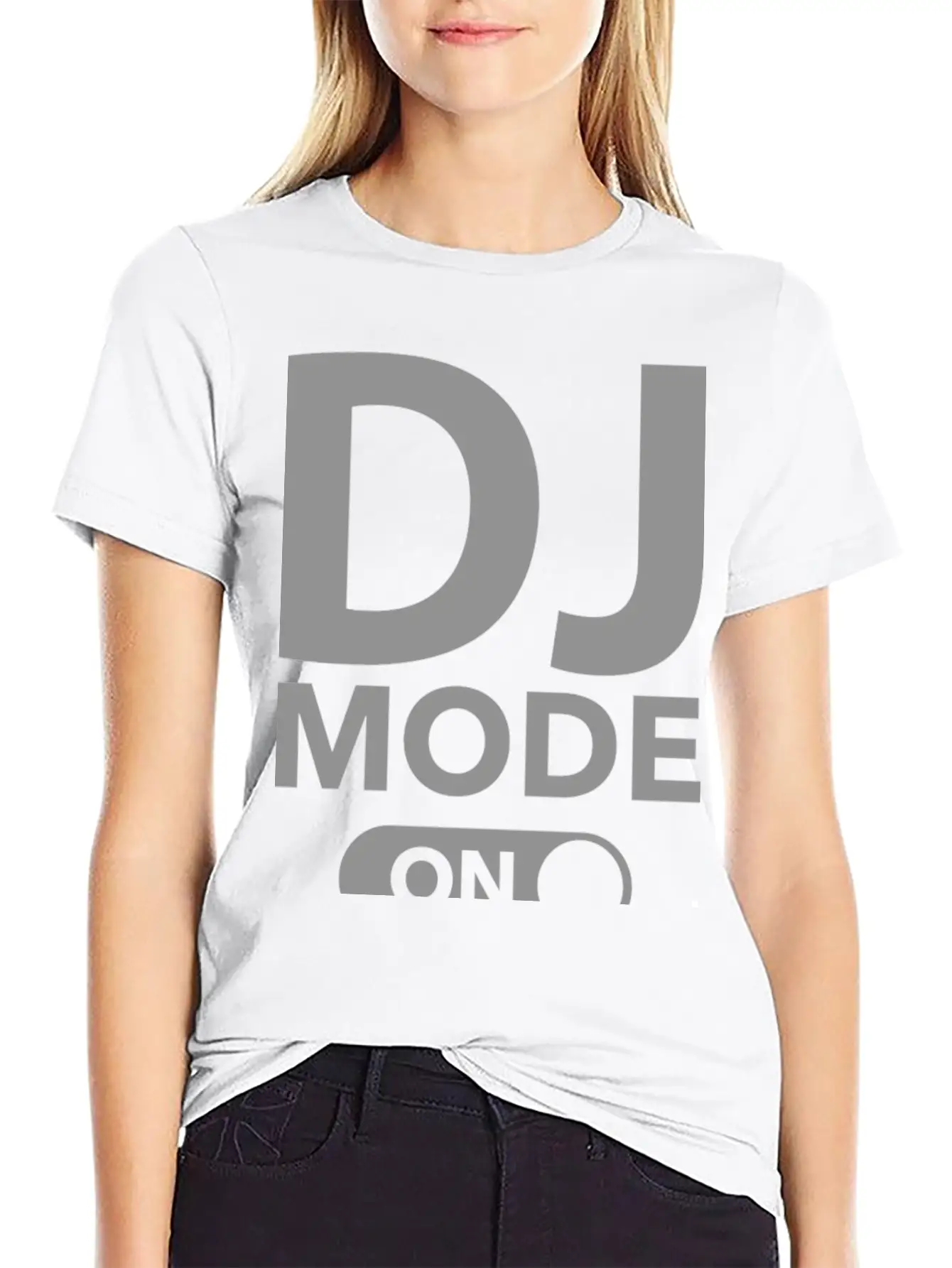 DJ Mode On Classic Cotton Tee – Unisex Comfort For Any Season
