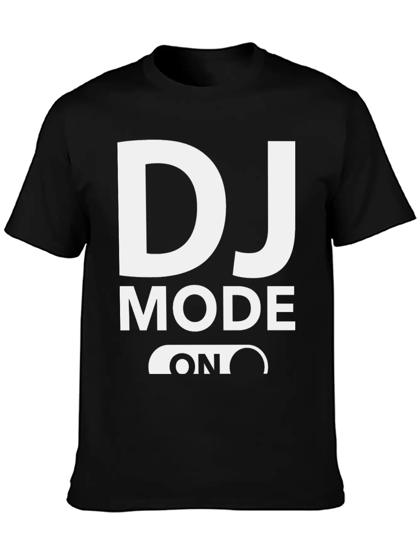DJ Mode On Classic Cotton Tee – Unisex Comfort For Any Season