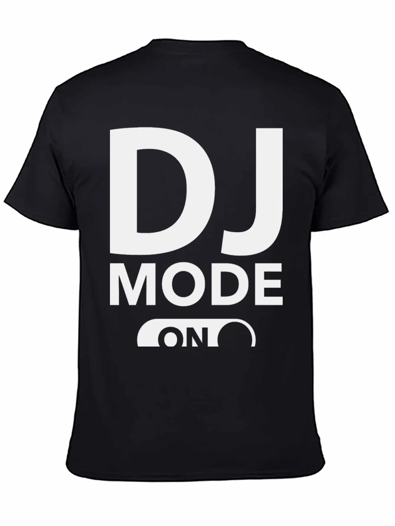 DJ Mode On Classic Cotton Tee – Unisex Comfort For Any Season