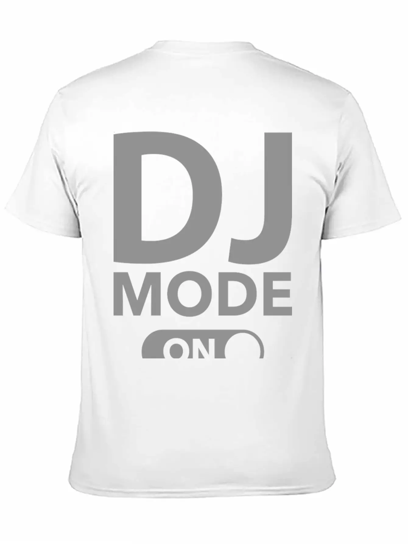 DJ Mode On Classic Cotton Tee – Unisex Comfort For Any Season