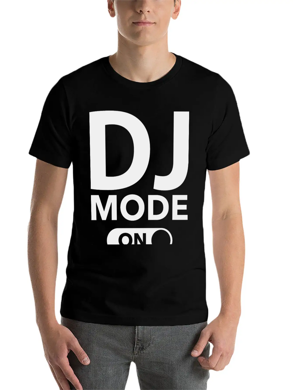 DJ Mode On Classic Cotton Tee – Unisex Comfort For Any Season