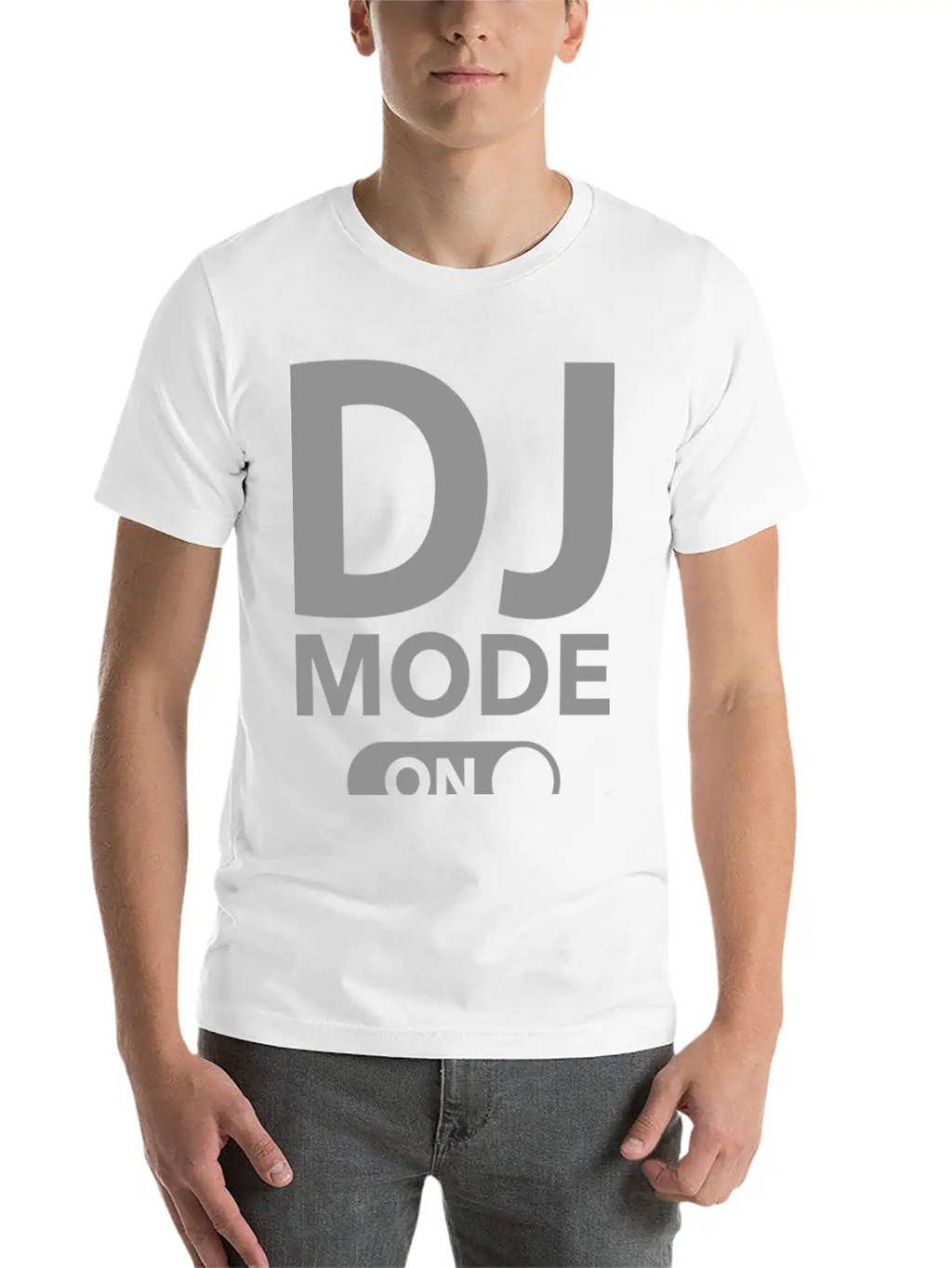 DJ Mode On Classic Cotton Tee – Unisex Comfort For Any Season