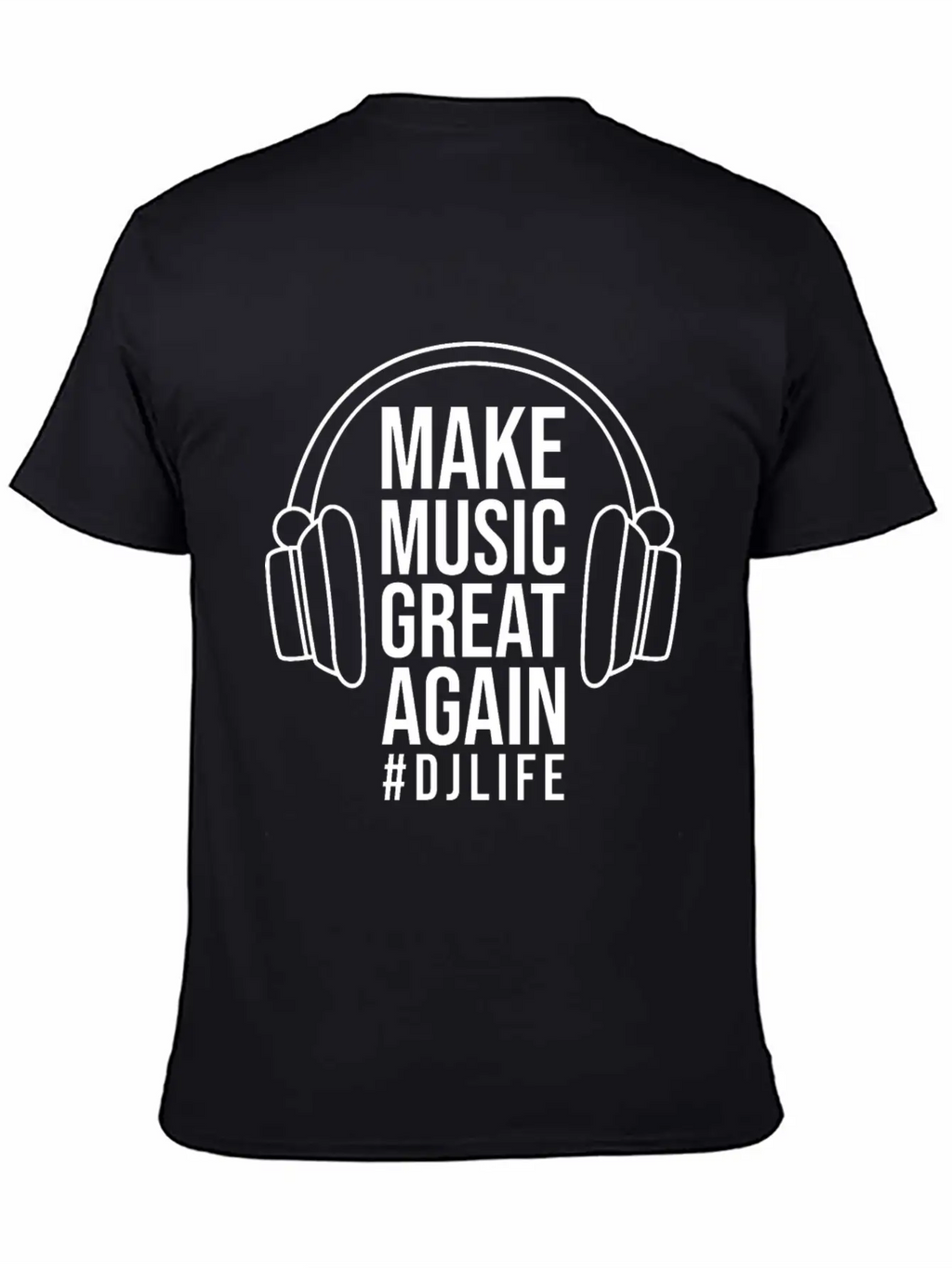 DJ Records Djane Turntable Music Vinyl Basic Graphic T-Shirt – Daily Comfort In Soft Cotton