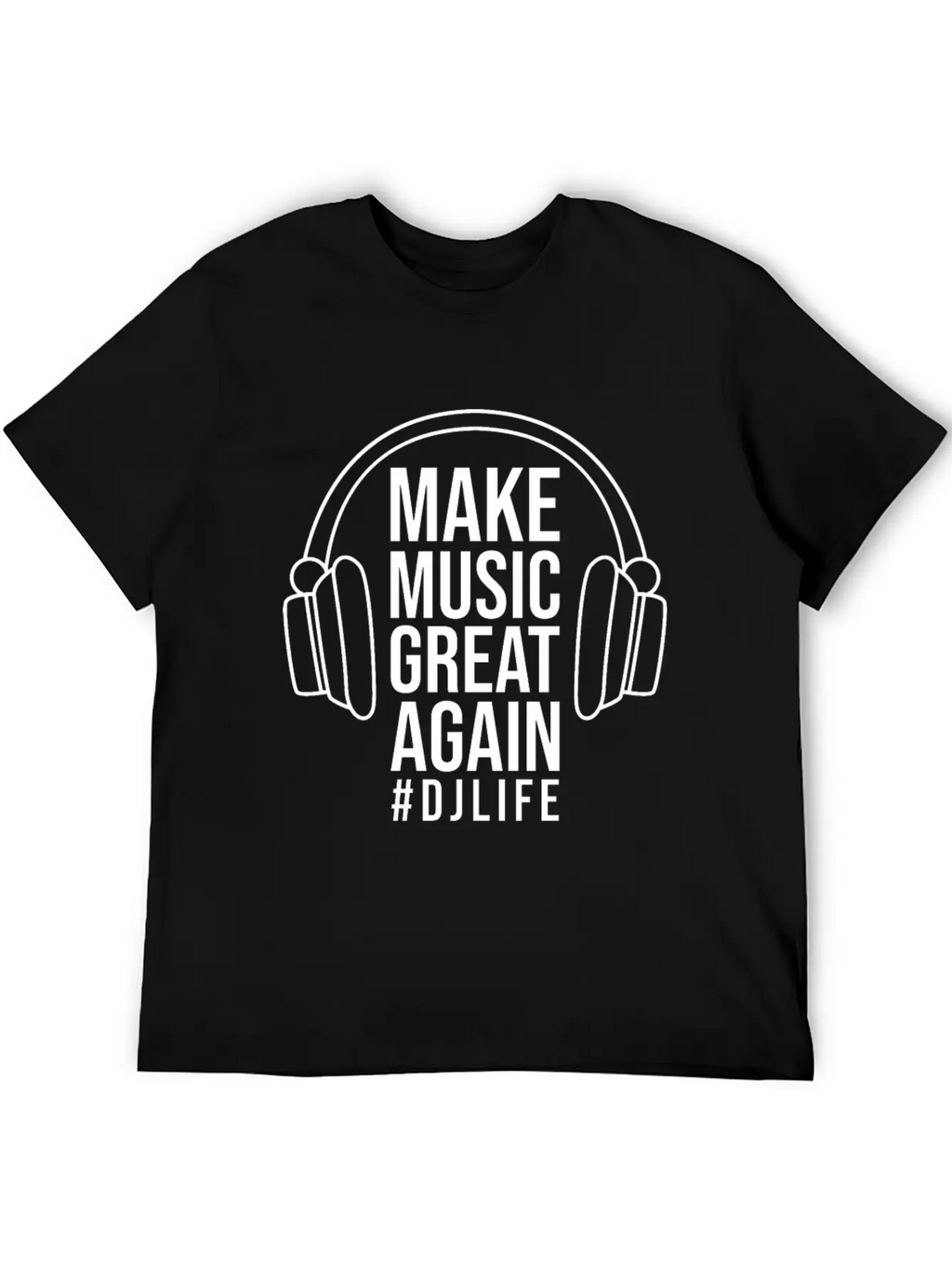 DJ Records Djane Turntable Music Vinyl Basic Graphic T-Shirt – Daily Comfort In Soft Cotton