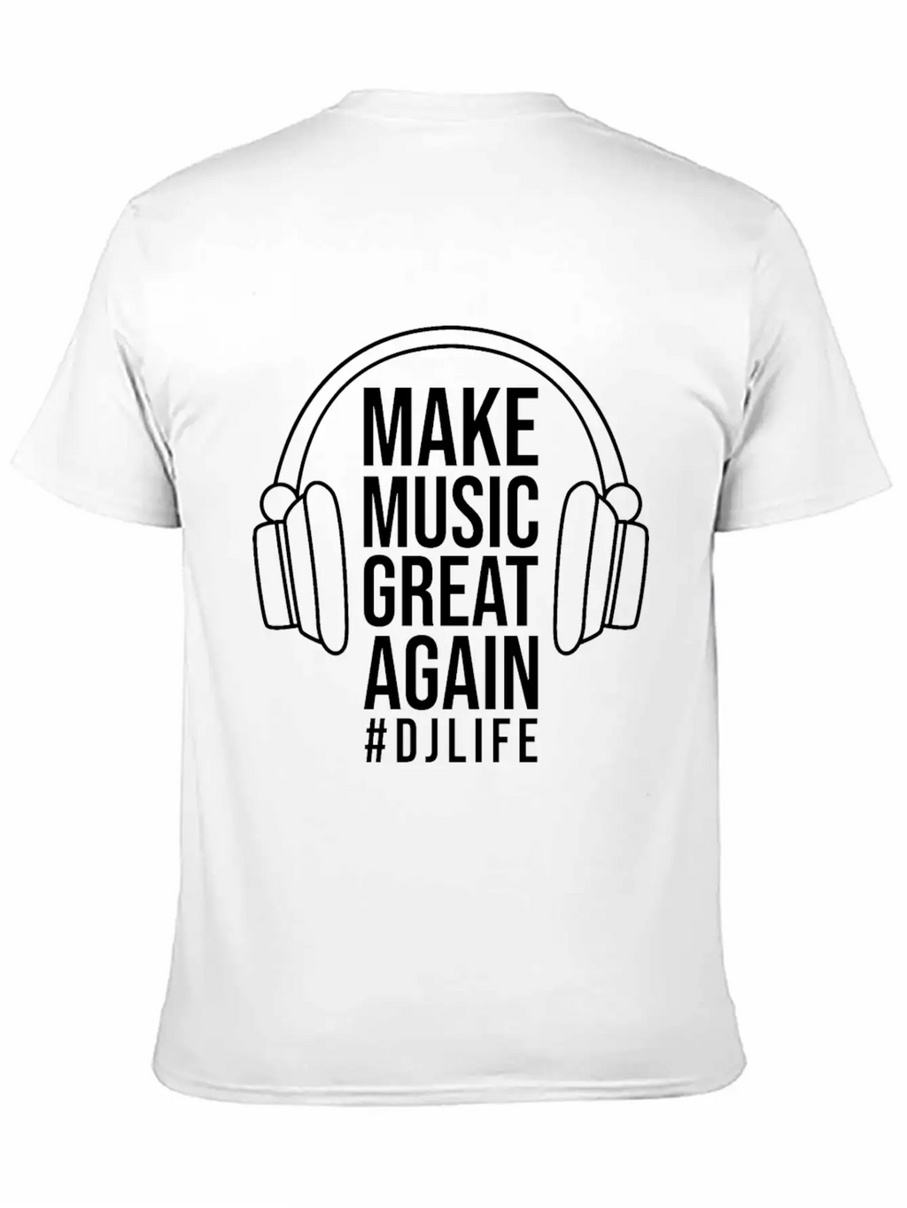 DJ Records Djane Turntable Music Vinyl Basic Graphic T-Shirt – Daily Comfort In Soft Cotton