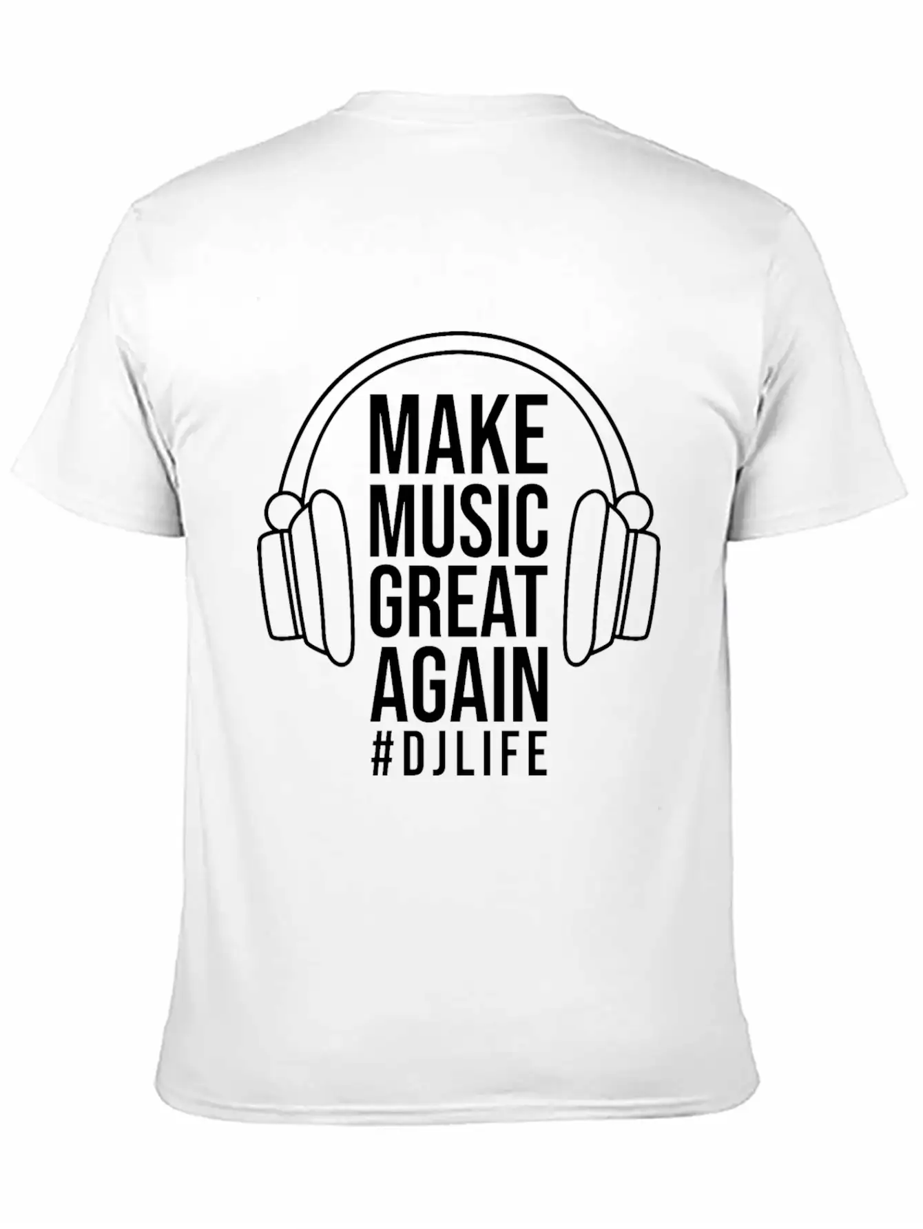 DJ Records Djane Turntable Music Vinyl Basic Graphic T-Shirt – Daily Comfort In Soft Cotton