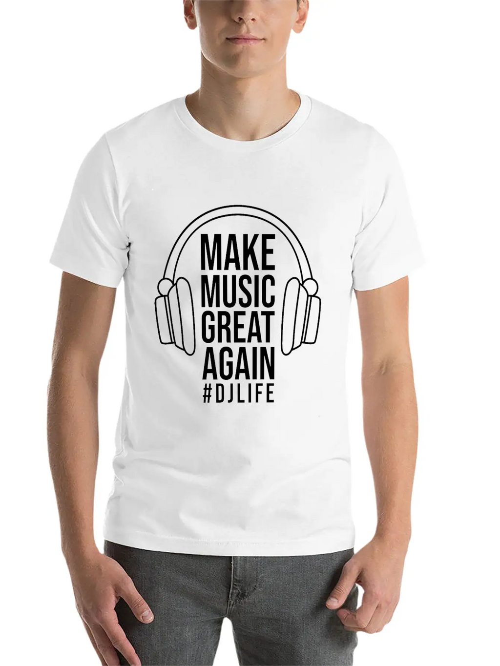 DJ Records Djane Turntable Music Vinyl Basic Graphic T-Shirt – Daily Comfort In Soft Cotton