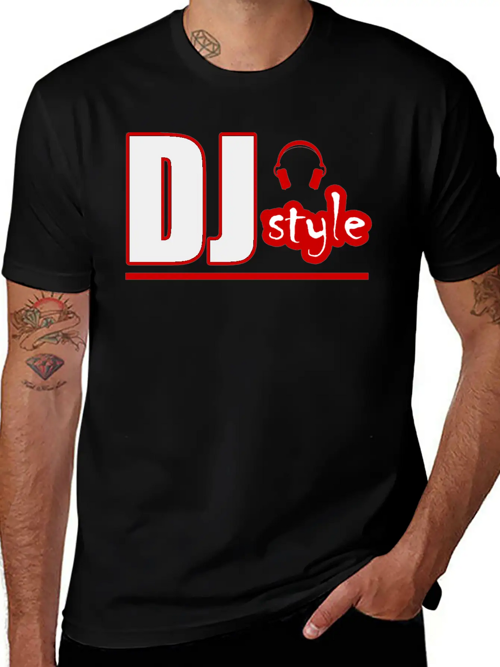 Dj Style Classic Cotton Tee – Unisex Comfort For Any Season