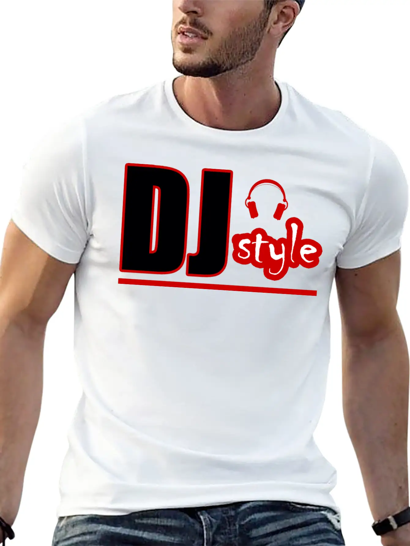 Dj Style Classic Cotton Tee – Unisex Comfort For Any Season