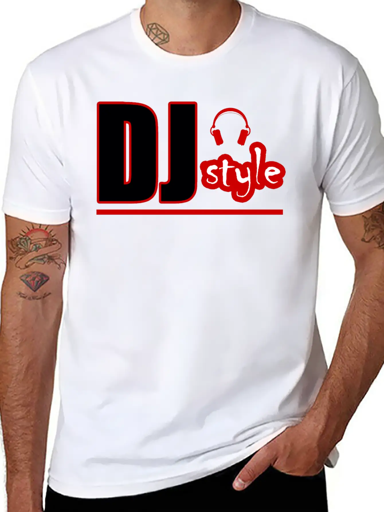 Dj Style Classic Cotton Tee – Unisex Comfort For Any Season