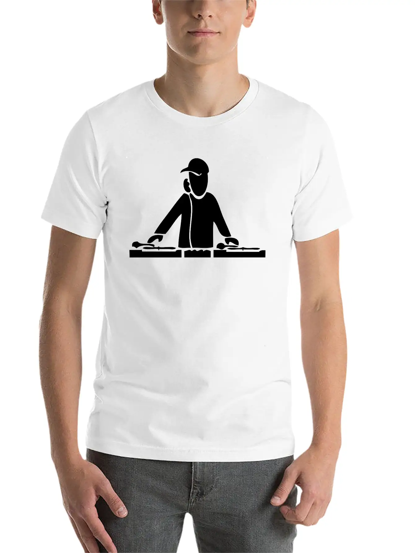 DJ Timeless Short Sleeve Tee – Comfy And Minimalist Design