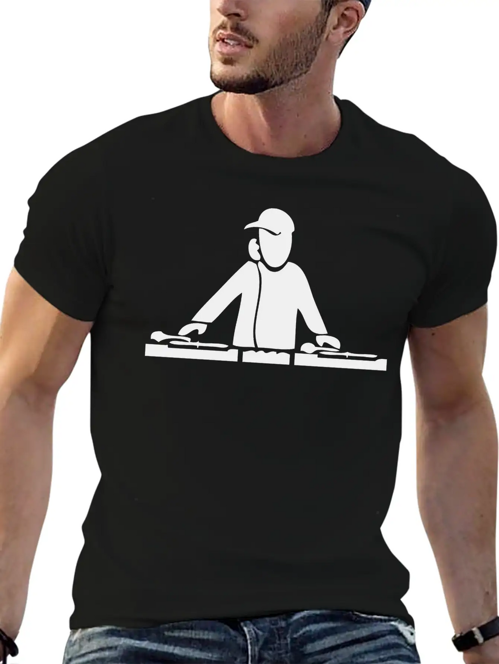 DJ Timeless Short Sleeve Tee – Comfy And Minimalist Design