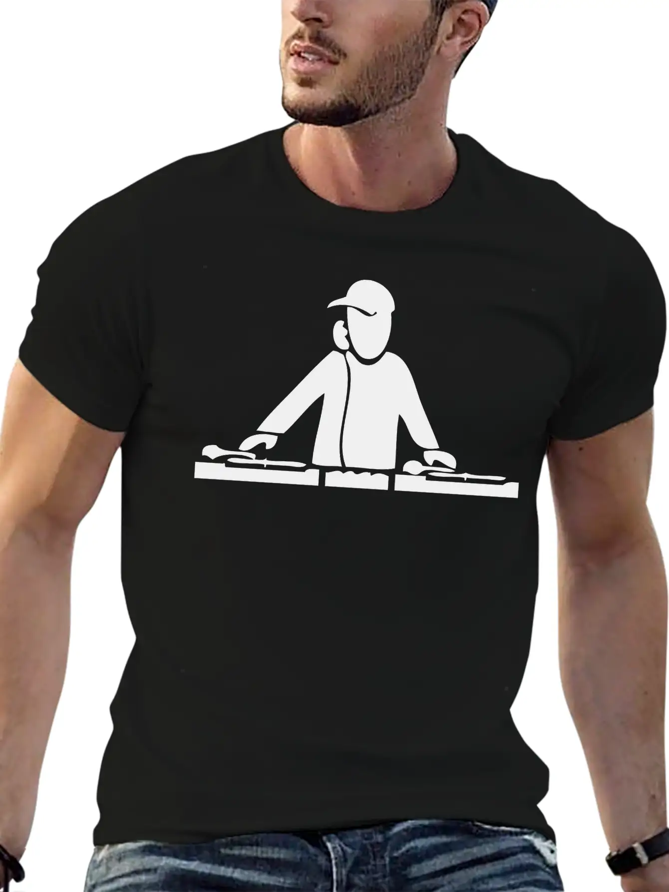 DJ Timeless Short Sleeve Tee – Comfy And Minimalist Design