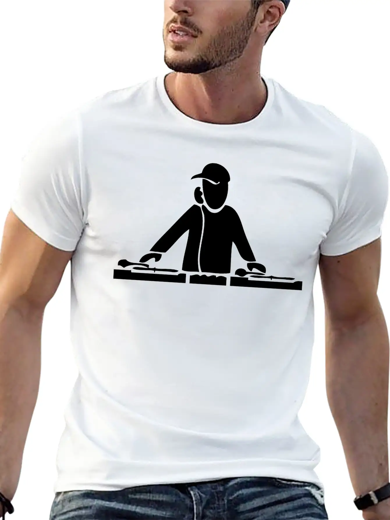 DJ Timeless Short Sleeve Tee – Comfy And Minimalist Design