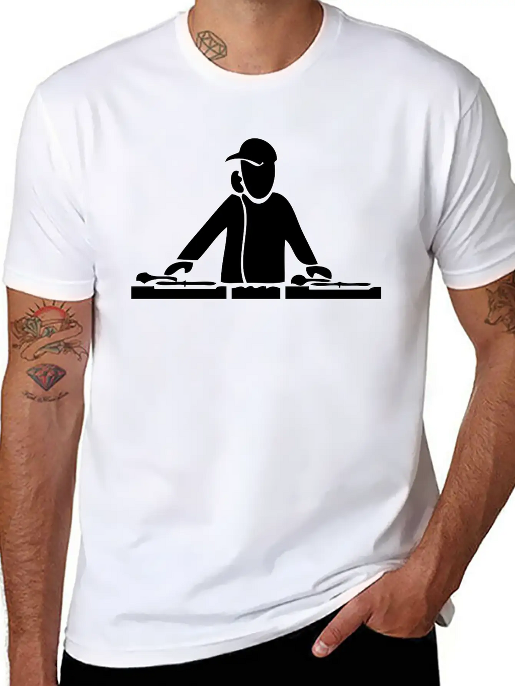 DJ Timeless Short Sleeve Tee – Comfy And Minimalist Design