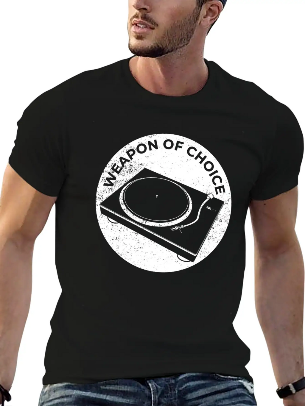 DJ Unisex Casual T-Shirt – Clean Design For Daily Comfort