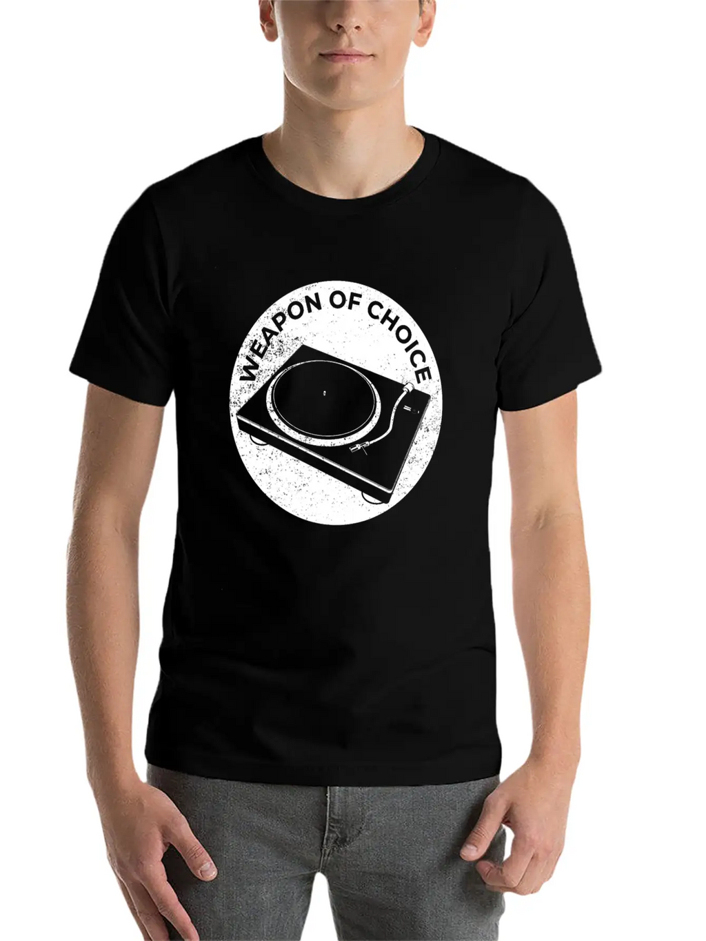 DJ Unisex Casual T-Shirt – Clean Design For Daily Comfort