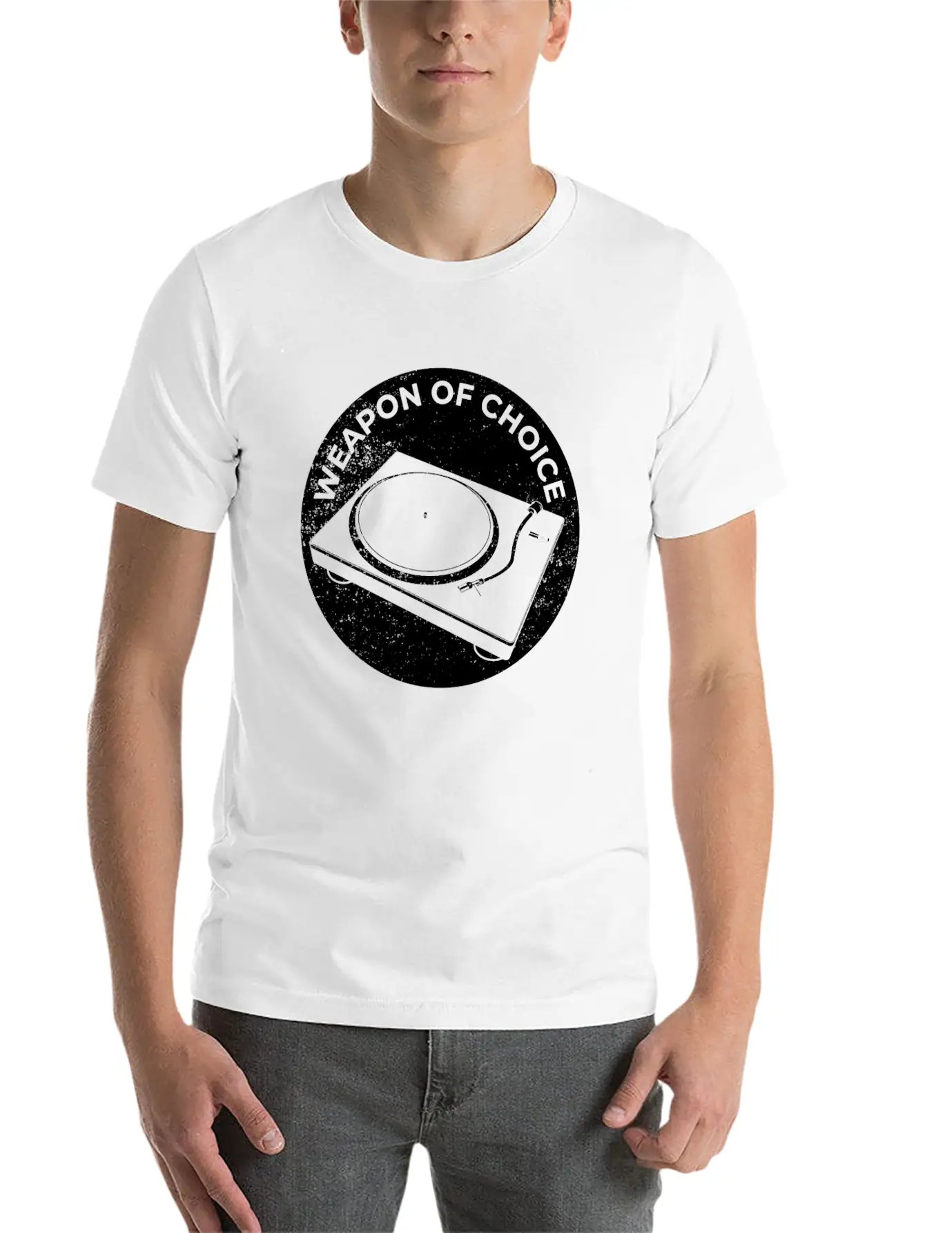 DJ Unisex Casual T-Shirt – Clean Design For Daily Comfort